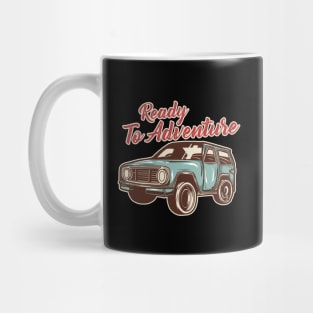 Adventure Outdoor Cars Artwork Mug